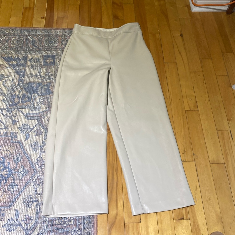 Babaton cropped vegan faux